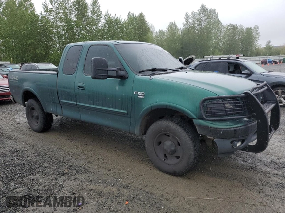 2000 Ford F-150 XL with VIN 1FTRX18LXYNA03476, listed as a Copart auction lot 55183845 with 203,163 mi miles and Clean Title. Bid and sale history available at carsss.com. Image 4.