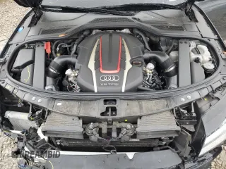 2013 Audi S8 with VIN WAUD2AFD4DN020172, listed as a Copart auction lot 83670034 with 35,262 mi miles and Salvage Title. Bid and sale history available at carsss.com. Image 11.
