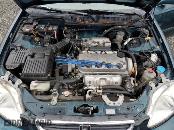 1998 Honda Civic EX with VIN JHMEJ8645WS002768, listed as a Copart auction lot 50906035 with 175,220 mi miles and Salvage Title. Bid and sale history available at carsss.com. Image 12.