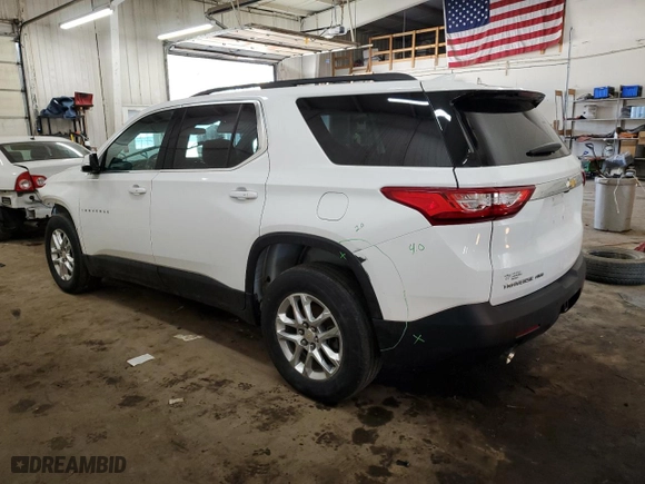 2021 Chevrolet Traverse LT Leather with VIN 1GNEVHKW2MJ105346, listed as a Copart auction lot 49227015 with 68,782 mi miles and Salvage Title. Bid and sale history available at carsss.com. Image 2.