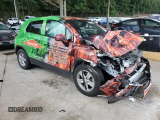 2020 Chevrolet Trax LS with VIN 3GNCJKSB6LL304890, listed as a Copart auction lot 60427315 with Not provided miles and Salvage title. Bid and sale history available at DreamBid. Image 4.