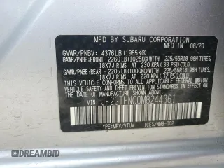 2021 Subaru Crosstrek Limited with VIN JF2GTHNC0M8244361, listed as a Copart auction lot 49953755 with 13,233 mi miles and Salvage Title. Bid and sale history available at carsss.com. Image 14.