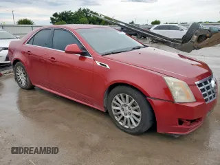 2012 Cadillac CTS with VIN 1G6DC5E51C0147123, listed as a Copart auction lot 60231965 with 133,652 mi miles and Salvage title. Bid and sale history available at DreamBid. Image 4.