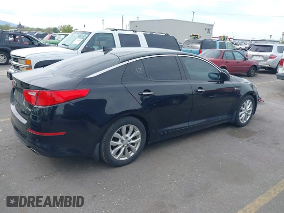 2014 Kia Optima EX with VIN 5XXGN4A7XEG300394, listed as a IAAI auction lot 42117331 with 139,986 mi miles and . Bid and sale history available at carsss.com. Image 4.