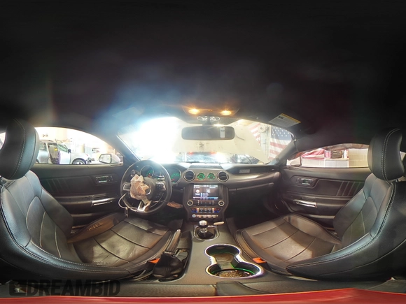 2015 Ford Mustang GT with VIN 1FA6P8CF0F5431038, listed as a Copart auction lot 59287955 with 75,290 mi miles and Salvage title. Bid and sale history available at DreamBid. Image 14.