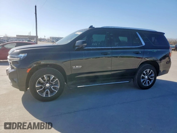 2022 Chevrolet Tahoe LT with VIN 1GNSCNKD4NR355700, listed as a Copart auction lot 48559415 with 48,732 mi miles and Clean title. Bid and sale history available at DreamBid. Image 1.