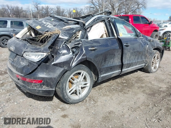 2015 Audi Q5 Premium Plus with VIN WA1LFAFP2FA050224, listed as a IAAI auction lot 41850904 with Not provided miles and . Bid and sale history available at DreamBid. Image 4.
