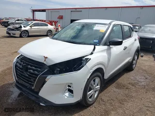 2024 Nissan Kicks S with VIN 3N1CP5BV1RL502999, listed as a IAAI auction lot 41732154 with 8,487 mi miles. Bid and sale history available at carsss.com. Image 6.