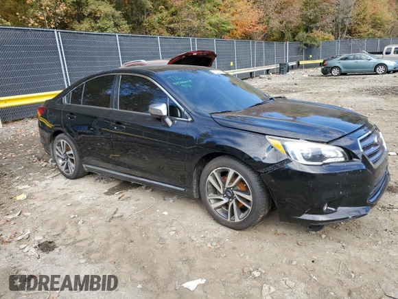 2017 Subaru Legacy Sport with VIN 4S3BNAS66H3051868, listed as a Copart auction lot 74221483 with 0 mi miles. Bid and sale history available at carsss.com. Image 4.