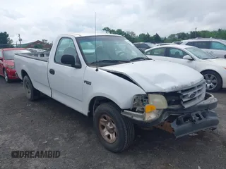 1999 Ford F-150 with VIN 1FTZF1729XNA92452, listed as a IAAI auction lot 42181647 with 281,884 mi miles and . Bid and sale history available at DreamBid. Image 1.