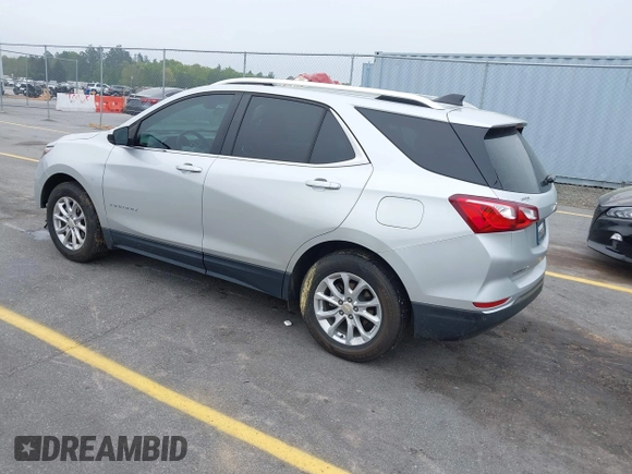 2021 Chevrolet Equinox LT with VIN 3GNAXKEV3MS124186, listed as a IAAI auction lot 41940798 with 83,343 mi miles. Bid and sale history available at carsss.com. Image 3.