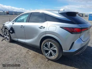 2024 Lexus RX with VIN 2T2BAMBA0RC049779, listed as a IAAI auction lot 41701330 with 2,560 mi miles. Bid and sale history available at carsss.com. Image 3.