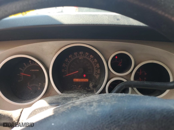 2008 Toyota Tundra with VIN 5TFKT521X8X002358, listed as a Copart auction lot 74095464 with 280,352 mi miles and Salvage Title. Bid and sale history available at carsss.com. Image 9.