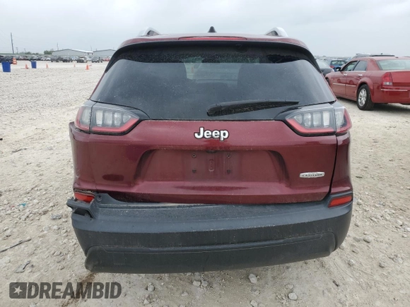 2019 Jeep Cherokee Latitude with VIN 1C4PJLCB0KD203797, listed as a Copart auction lot 51386735 with 127,924 mi miles and Salvage Title. Bid and sale history available at carsss.com. Image 6.