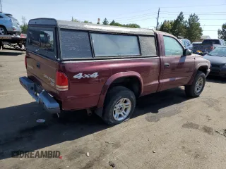 2003 Dodge Dakota with VIN 1D7GG16X13S175179, listed as a Copart auction lot 71798954 with 62,653 mi miles and Clean Title. Bid and sale history available at carsss.com. Image 3.