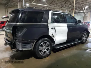 2024 Ford Expedition Limited with VIN 1FMJU2A84REA33913, listed as a Copart auction lot 49402565 with 26,157 mi miles and Non Repairable. Bid and sale history available at carsss.com. Image 3.