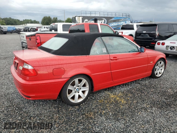 2002 BMW 3 Series 325Ci with VIN WBABS33482PG88200, listed as a Copart auction lot 73882984 with Not Provided miles and Salvage Title. Bid and sale history available at DreamBid. Image 3.