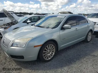 2007 Mercury Milan Premier with VIN 3MEHM021X7R657751, listed as a Copart auction lot 74731924 with 0 mi miles and Salvage Title. Bid and sale history available at carsss.com. Image 1.