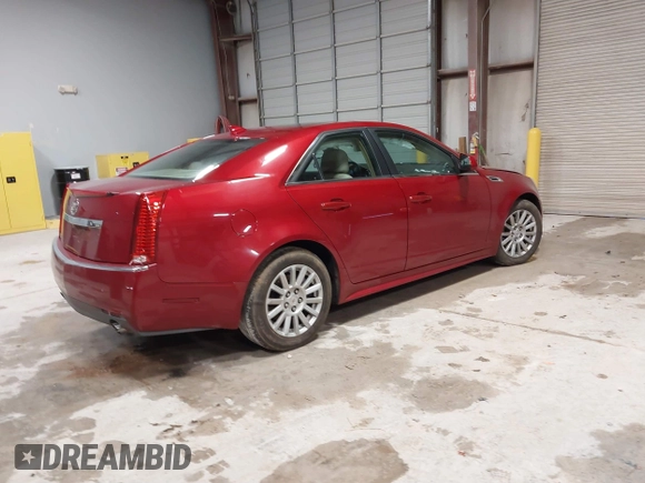 2010 Cadillac CTS Luxury with VIN 1G6DE5EG3A0149593, listed as a IAAI auction lot 41630476 with 261,072 mi miles. Bid and sale history available at carsss.com. Image 4.