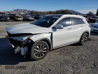 2019 Infiniti QX50 LUXE with VIN 3PCAJ5M16KF134582, listed as a Copart auction lot 72032662 with 58,189 mi miles. Bid and sale history available at carsss.com. Image 1.