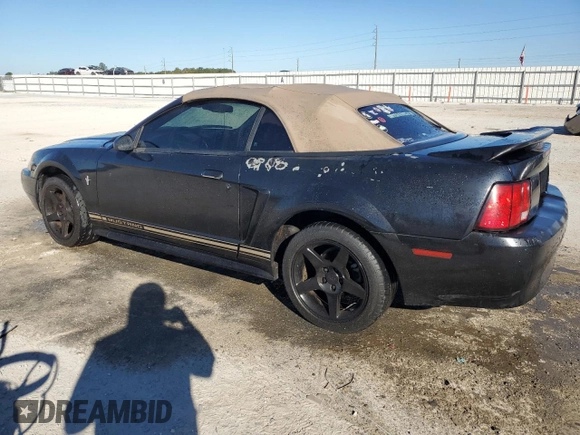 2000 Ford Mustang with VIN 1FAFP4448YF282672, listed as a Copart auction lot 81999314 with 224,031 mi miles and Salvage Title. Bid and sale history available at carsss.com. Image 2.