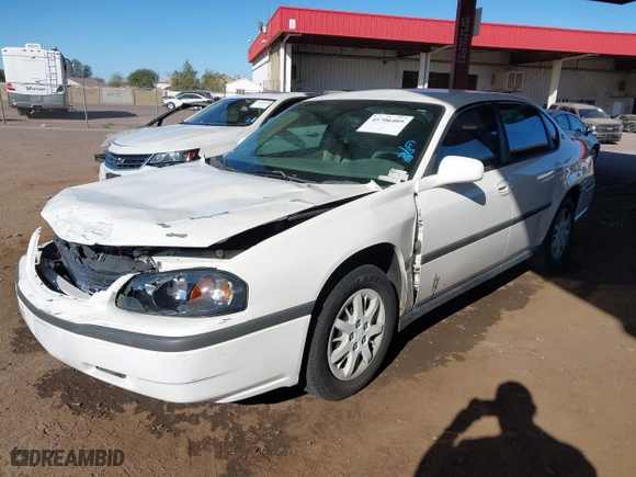 2004 Chevrolet Impala with VIN 2G1WF52E449445621, listed as a IAAI auction lot 41706405 with 104,563 mi miles. Bid and sale history available at carsss.com. Image 17.