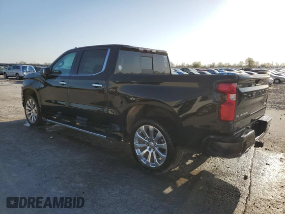 2021 Chevrolet Silverado 1500 High Country with VIN 3GCUYHET7MG234553, listed as a Copart auction lot 52436555 with 0 mi miles and Salvage Title. Bid and sale history available at carsss.com. Image 2.