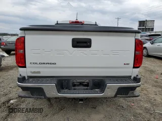2021 Chevrolet Colorado 4WD Work Truck with VIN 1GCGTBEN5M1234902, listed as a Copart auction lot 44819885 with 58,132 mi miles and Salvage title. Bid and sale history available at DreamBid. Image 6.