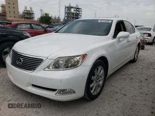 2007 Lexus LS 460 z VIN JTHBL46F175034690, wystawiony jako Copart lot #58154305 z przebiegiem 143 517 mil mil oraz Szkody całkowita. Historia ofert i sprzedaży dostępna na DreamBid. Obrazek 1.