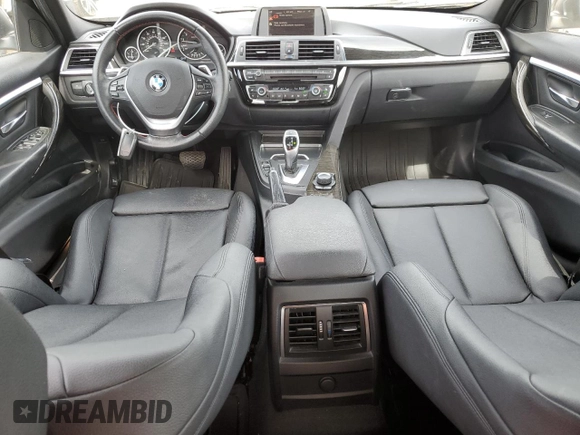 2016 BMW 3 Series 328i with VIN WBA8E9G53GNU29606, listed as a Copart auction lot 53123685 with 83,774 mi miles and Salvage Title. Bid and sale history available at carsss.com. Image 8.