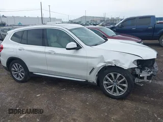 2019 BMW X3 xDrive30i with VIN 5UXTR9C5XKLE17238, listed as a IAAI auction lot 42030258 with 48,192 mi miles. Bid and sale history available at carsss.com. Image 14.