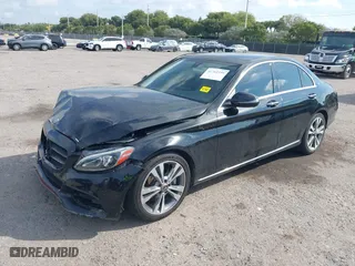 2018 Mercedes-Benz C-Class C 300 with VIN WDDWF4JBXJR406032, listed as a IAAI auction lot 41762349 with 114,854 mi miles. Bid and sale history available at carsss.com. Image 18.
