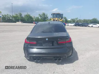 2024 BMW M3 Competition with VIN WBS33AY0XRFS35085, listed as a IAAI auction lot 42353608 with 6,991 mi miles and . Bid and sale history available at DreamBid. Image 16.