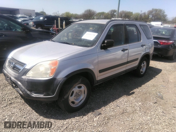2002 Honda CR-V LX with VIN JHLRD685X2C022199, listed as a IAAI auction lot 41856270 with 169,632 mi miles and . Bid and sale history available at DreamBid. Image 2.