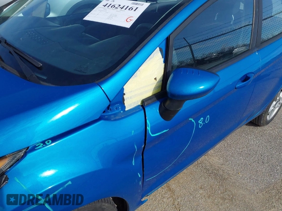 2017 Ford Fiesta SE with VIN 3FADP4EJ2HM158151, listed as a IAAI auction lot 41624161 with 61,284 mi miles. Bid and sale history available at carsss.com. Image 12.