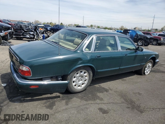 2000 Jaguar XJ with VIN SAJDA14C8YLF15934, listed as a Copart auction lot 54345875 with 78,840 mi miles and Non Repairable. Bid and sale history available at DreamBid. Image 3.