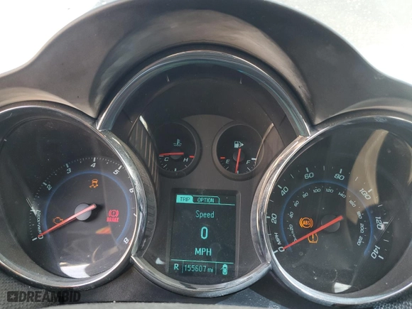 2013 Chevrolet Cruze 1LT with VIN 1G1PC5SBXD7218793, listed as a Copart auction lot 48556345 with 155,607 mi miles and Salvage Title. Bid and sale history available at carsss.com. Image 9.