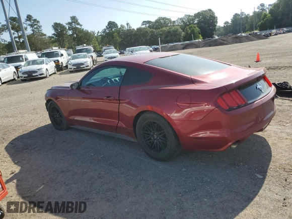 2017 Ford Mustang V6 with VIN 1FA6P8AM5H5301244, listed as a Copart auction lot 63825695 with 218,483 mi miles and Salvage title. Bid and sale history available at DreamBid. Image 2.