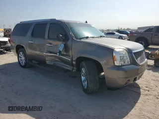 2012 GMC Yukon XL Denali with VIN 1GKS1MEF7CR173657, listed as a Copart auction lot 80273744 with 185,326 mi miles and Salvage Title. Bid and sale history available at carsss.com. Image 4.