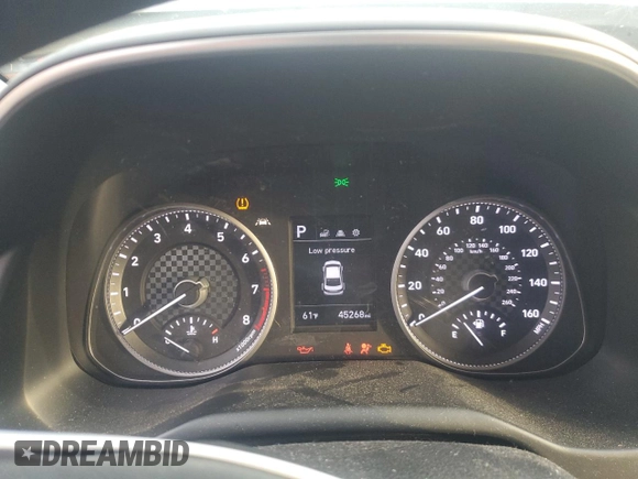 2020 Hyundai Elantra SE with VIN KMHD74LF6LU949744, listed as a Copart auction lot 85661274 with 45,268 mi miles and Salvage Title. Bid and sale history available at carsss.com. Image 9.
