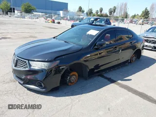 2018 Acura TLX w/A-SPEC Pkg with VIN 19UUB2F69JA007609, listed as a IAAI auction lot 41754437 with 195,047 mi miles. Bid and sale history available at carsss.com. Image 19.