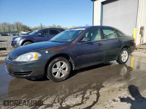 2008 Chevrolet Impala LT with VIN 2G1WT55NX89140652, listed as a Copart auction lot 54522965 with 160,322 mi miles and Salvage Title. Bid and sale history available at DreamBid. Image 1.