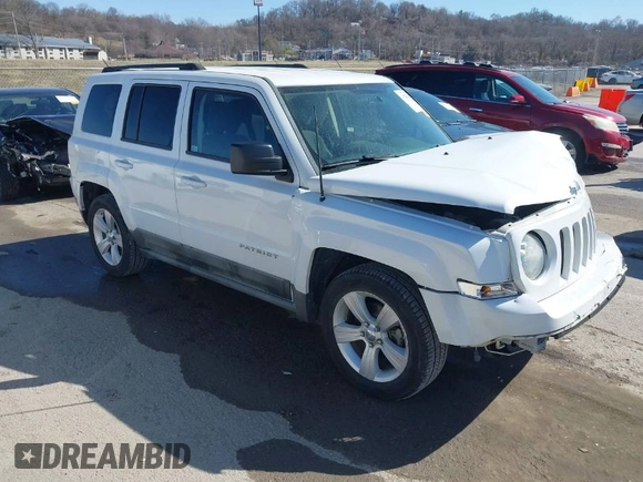 2011 Jeep Patriot Latitude with VIN 1J4NT1GA6BD119842, listed as a IAAI auction lot 41758968 with 90,945 mi miles and . Bid and sale history available at DreamBid. Image 1.