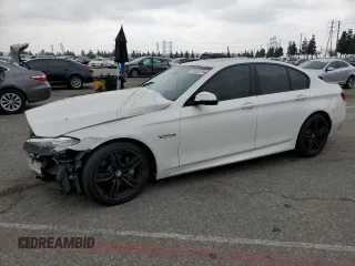 2014 BMW 5 Series 535i z VIN WBA5B1C59ED480324, wystawiony jako Copart lot #50662025 z przebiegiem Nie podano mil oraz Szkoda całkowita • Salvage title. Historia ofert i sprzedaży dostępna na DreamBid. Obrazek 1.