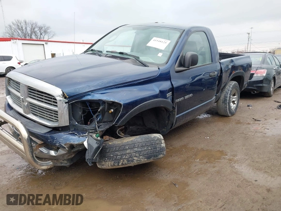 2006 Dodge 1500 SLT with VIN 1D7HU16206J155131, listed as a IAAI auction lot 41548125 with 213,690 mi miles and . Bid and sale history available at DreamBid. Image 6.