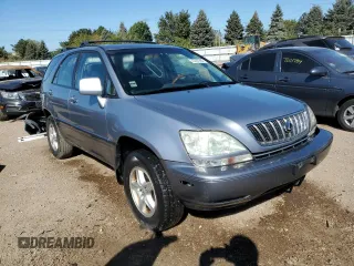 2002 Lexus RX 300 with VIN JTJHF10UX20277815, listed as a Copart auction lot 73397284 with 214,627 mi miles and Salvage Title. Bid and sale history available at carsss.com. Image 4.