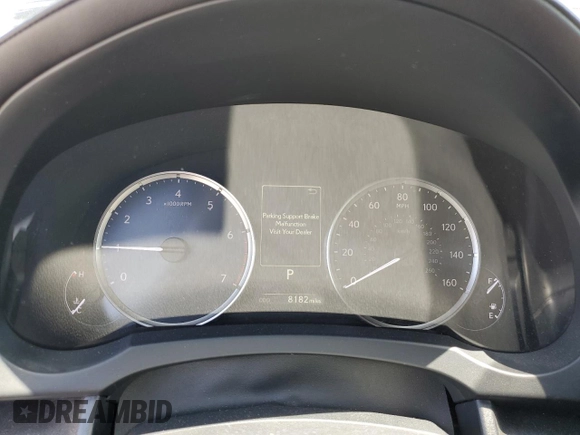 2024 Lexus IS 300 with VIN JTHCA1D20R5129432, listed as a Copart auction lot 51518945 with 8,182 mi miles and Salvage title. Bid and sale history available at DreamBid. Image 9.