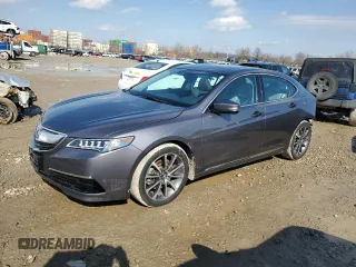 2017 Acura TLX V6 w/Technology Pkg with VIN 19UUB2F54HA002674, listed as a Copart auction lot 46673835 with 93,597 mi miles and Salvage Title. Bid and sale history available at carsss.com. Image 1.