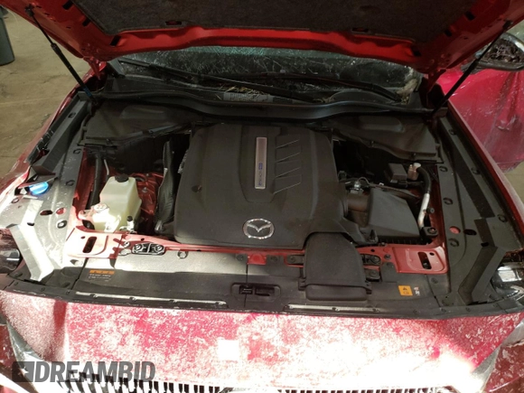 2024 Mazda CX-90 Premium with VIN JM3KKDHA4R1112533, listed as a Copart auction lot 45791775 with 14,051 mi miles and Salvage title. Bid and sale history available at DreamBid. Image 12.