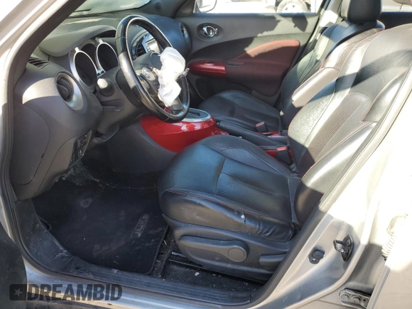 2012 Nissan Juke SL with VIN JN8AF5MV9CT115936, listed as a Copart auction lot 49877285 with Not Provided miles and Salvage Title. Bid and sale history available at DreamBid. Image 7.